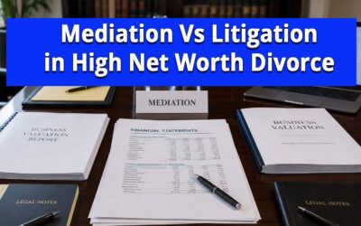Mediation vs. Litigation in High-Net-Worth Divorce: Which Approach Is Right for You?