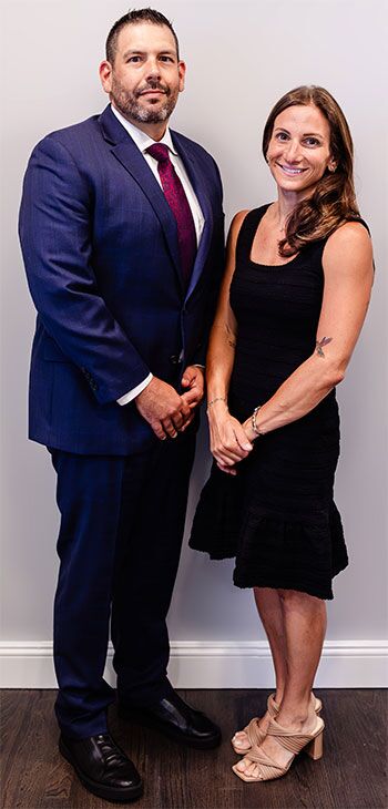 The Long Island Divorce & Family Law Group, Horberger Verbitsky, P.C. partners Robert E. Hornberger, Esq and Christine M. Verbitsky, Esq.